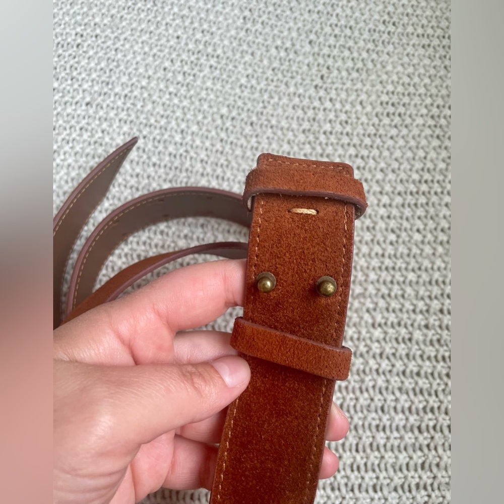 Banana Republic Women's Real Cow Leather Belt, Size Large - Picture 4 of 12
